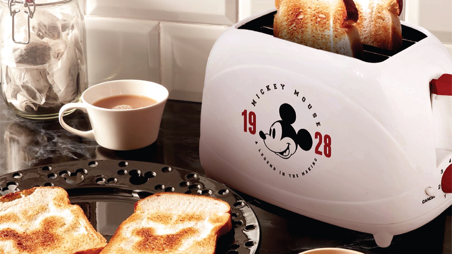 Mickey Themed Bread Toaster Design